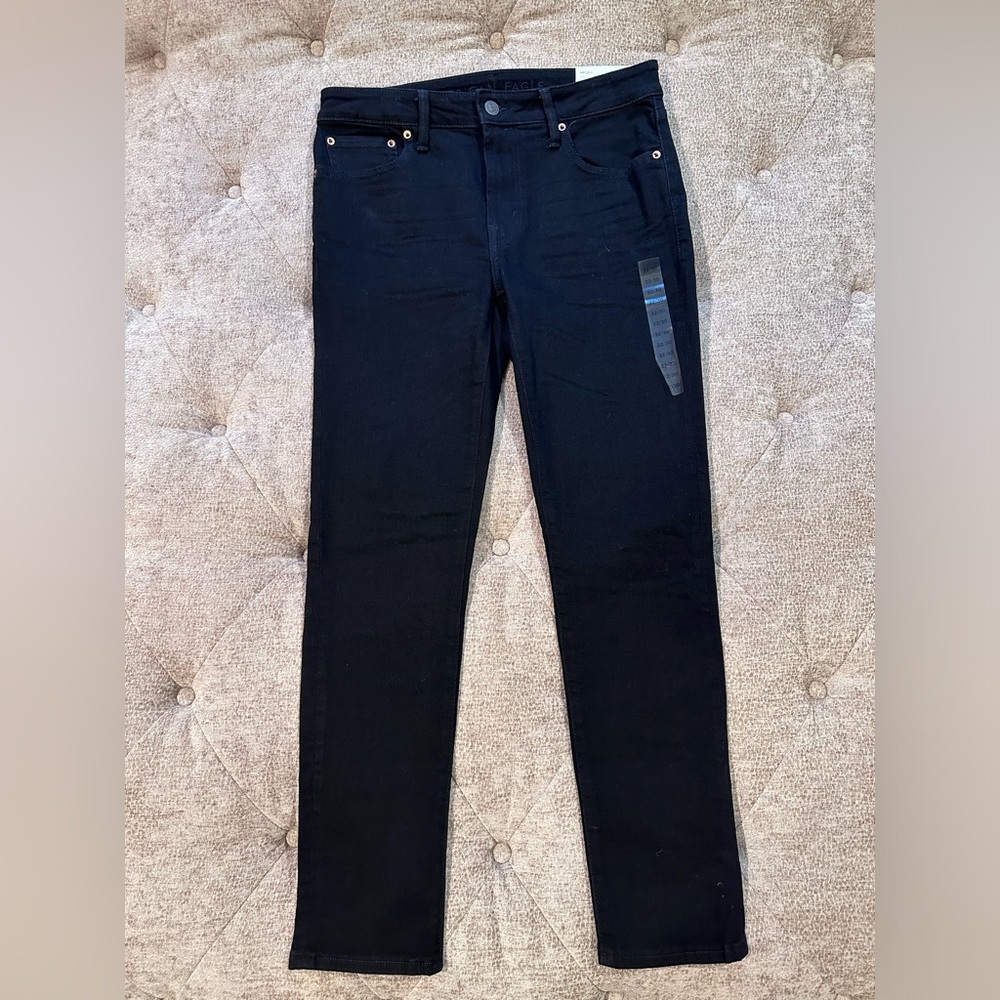 American Eagle-AirFlex Black Jeans